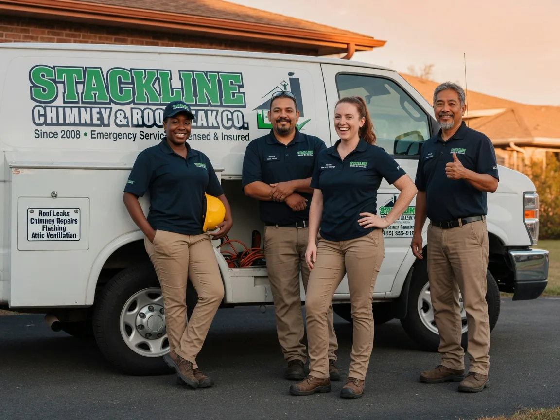 Chimney flashing repair company in Linneus, MO